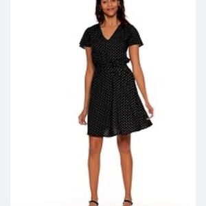 Old navy Black Floral Dress